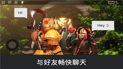 罗布乐思多人互动场景