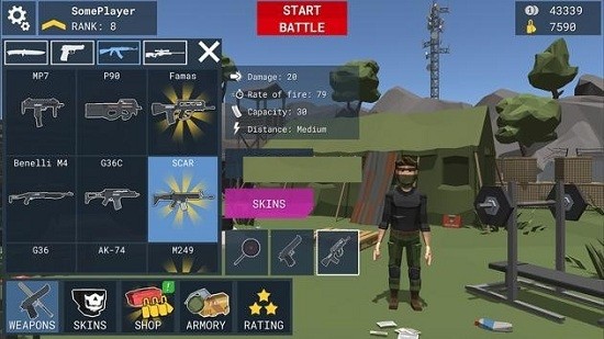 u5403u9e21u751fu5b58u5927u6218u65e0u9650u91d1u5e01u7248(Royale Battlegrounds)